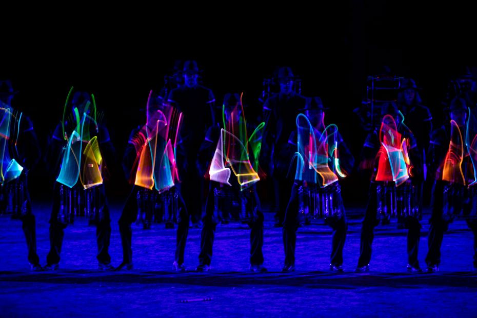 Swiss drumming group Majesticks Drum Corps